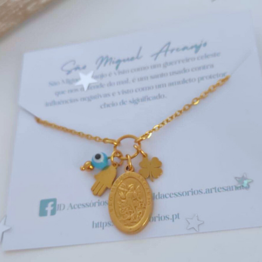 COLAR SÃO MIGUEL ARCANJO COLAR SÃO MIGUEL ARCANJO