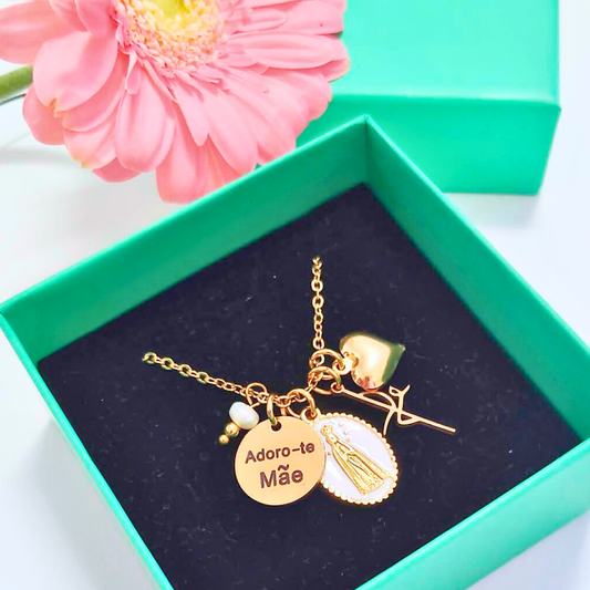 COLAR MÃE CHEIA DE FÉ COLAR MÃE CHEIA DE FÉ