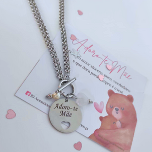 COLAR ADORO-TE MÃE COLAR ADORO-TE MÃE