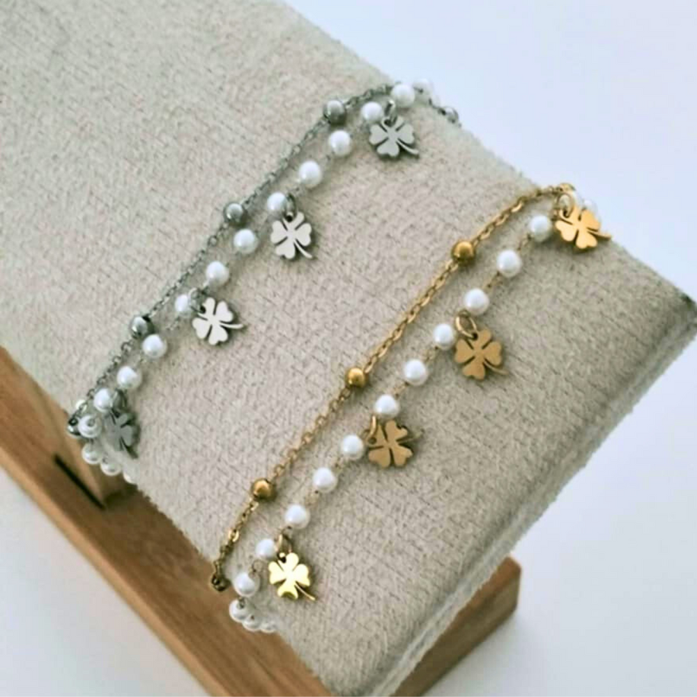 PULSEIRA DUPLA TREVO DA SORTE