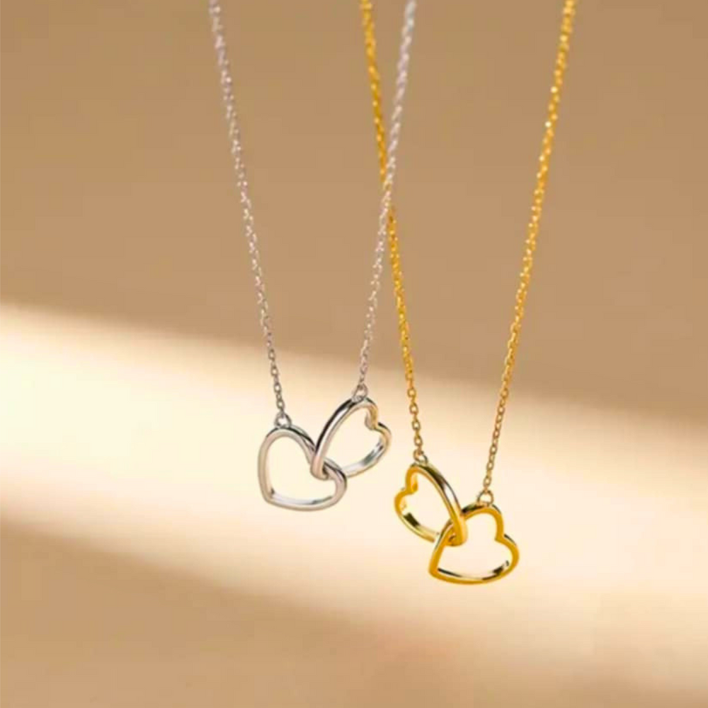 COLAR CORAÇÃO AMOR ETERNO