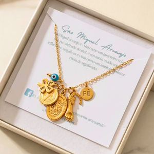 COLAR COM DUPLA PROTEÇÃO COLAR COM DUPLA PROTEÇÃO