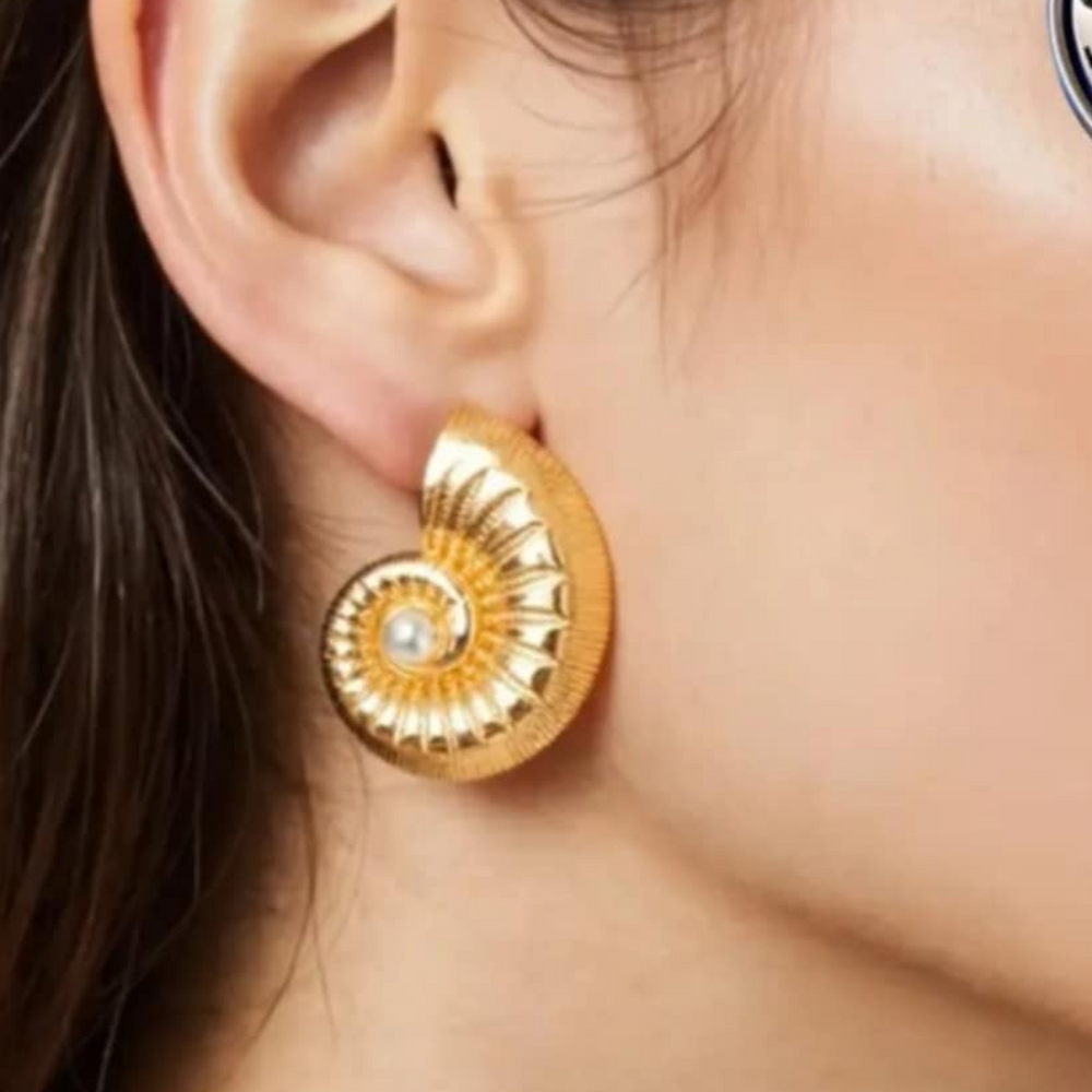 BRINCOS CARACOL DO MAR