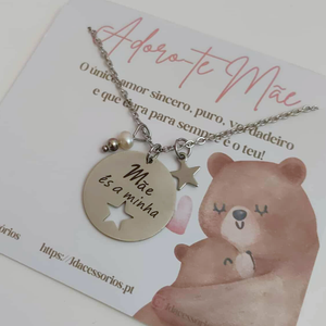 COLAR MÃE ÉS A MINHA ESTRELA COLAR MÃE ÉS A MINHA ESTRELA