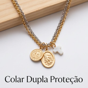 COLAR DUPLA PROTEÇÃO COLAR DUPLA PROTEÇÃO