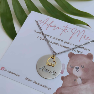 COLAR AMO-TE MÃE COLAR AMO-TE MÃE