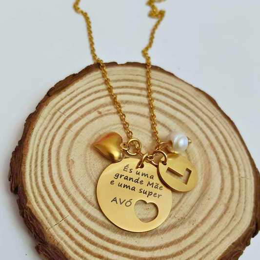 COLAR AVÓ MAIS QUE ESPECIAL COLAR AVÓ MAIS QUE ESPECIAL