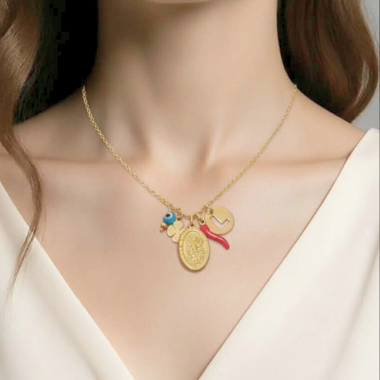 COLAR SÃO ARCANJINHO c/ LETRA COLAR SÃO ARCANJINHO c/ LETRA