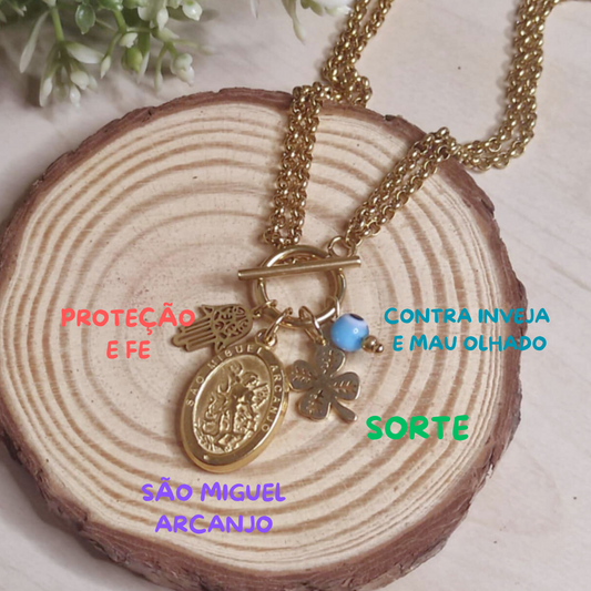 COLAR SÃO MIGUEL ARCANJO COLAR SÃO MIGUEL ARCANJO