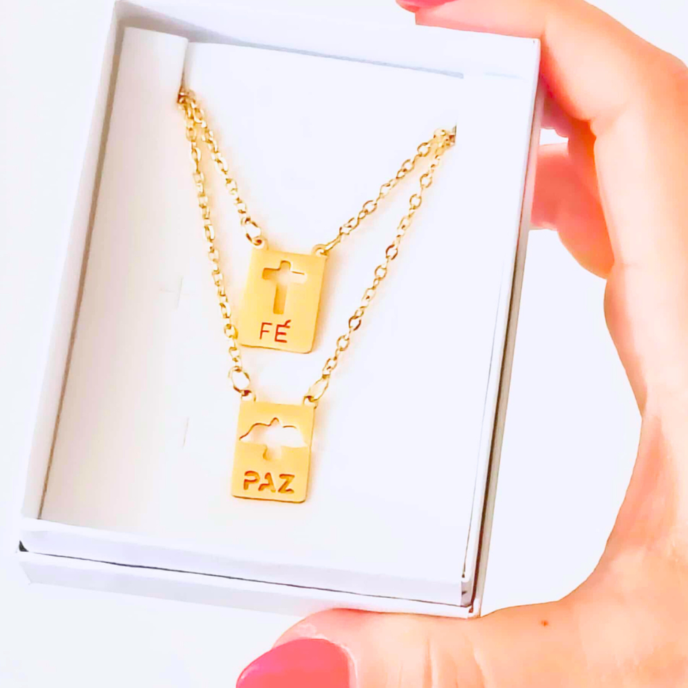 ESCAPULÁRIO FÉ E PAZ