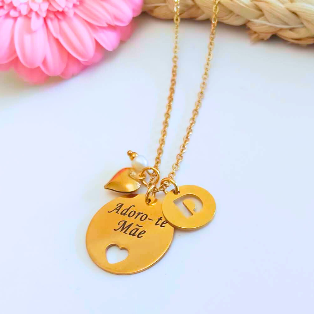 COLAR ADORO-TE MÃE