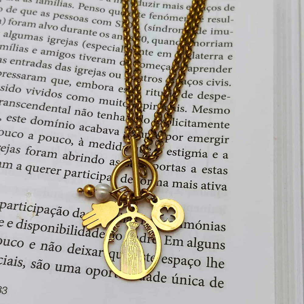 COLAR NOSSA SENHORA DE FATIMA