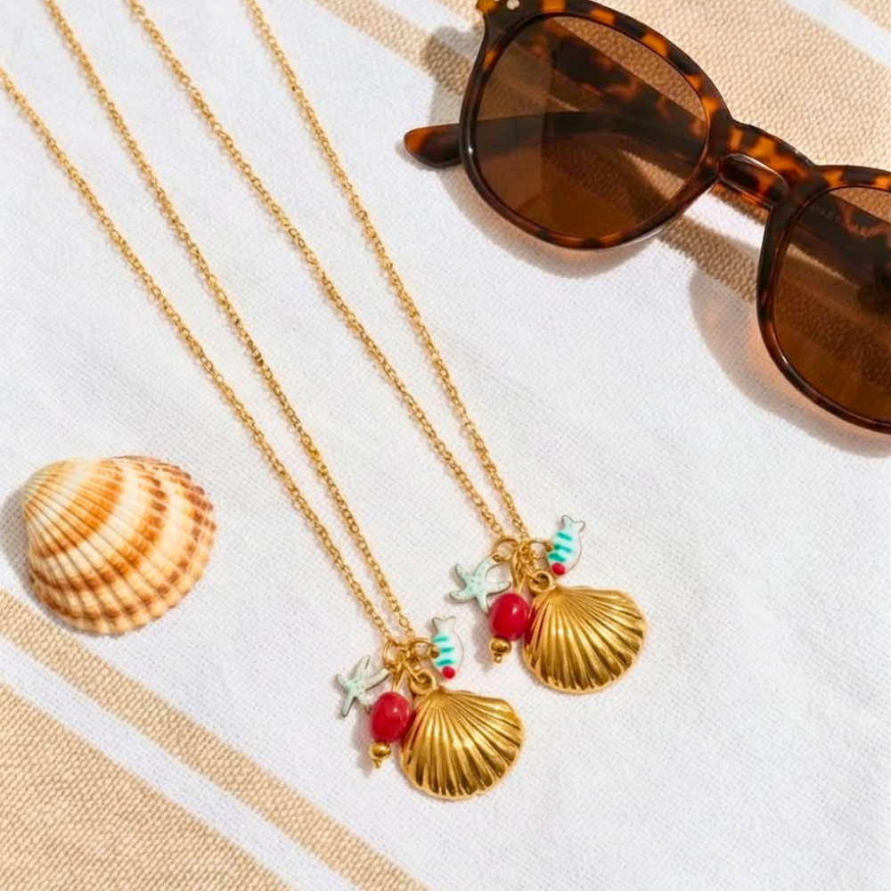 COLAR CONCHA DO MAR