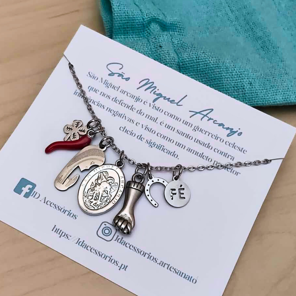 COLAR COM DUPLA PROTEÇÃO