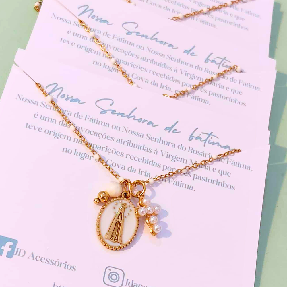COLAR NOSSA SENHORA DE FATIMA