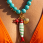 COLAR PEIXE RISCADO