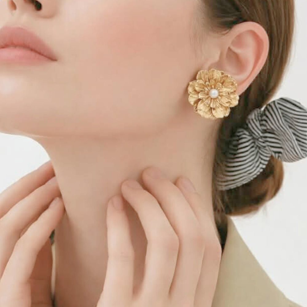 BRINCOS FLOR DO PARAISO