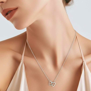 COLAR CORAÇÃO AMOR ETERNO