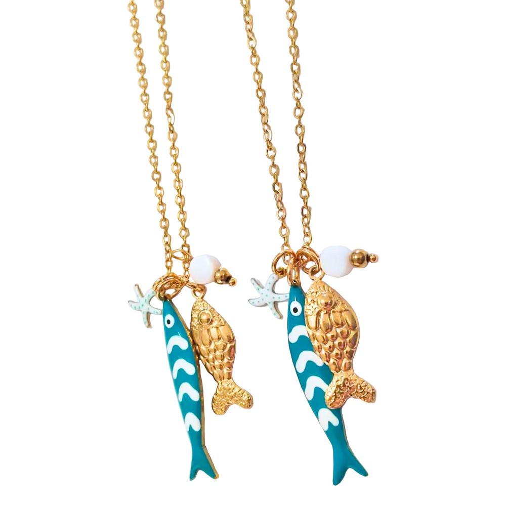 COLAR PEIXINHO AZULÃO