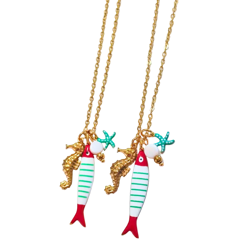 COLAR PEIXINHO RISCADO