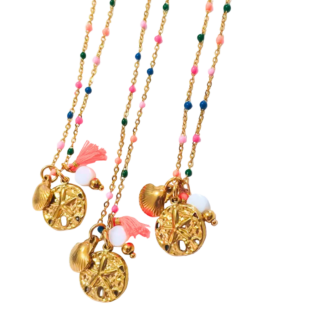 COLAR MIX CORES DO MAR