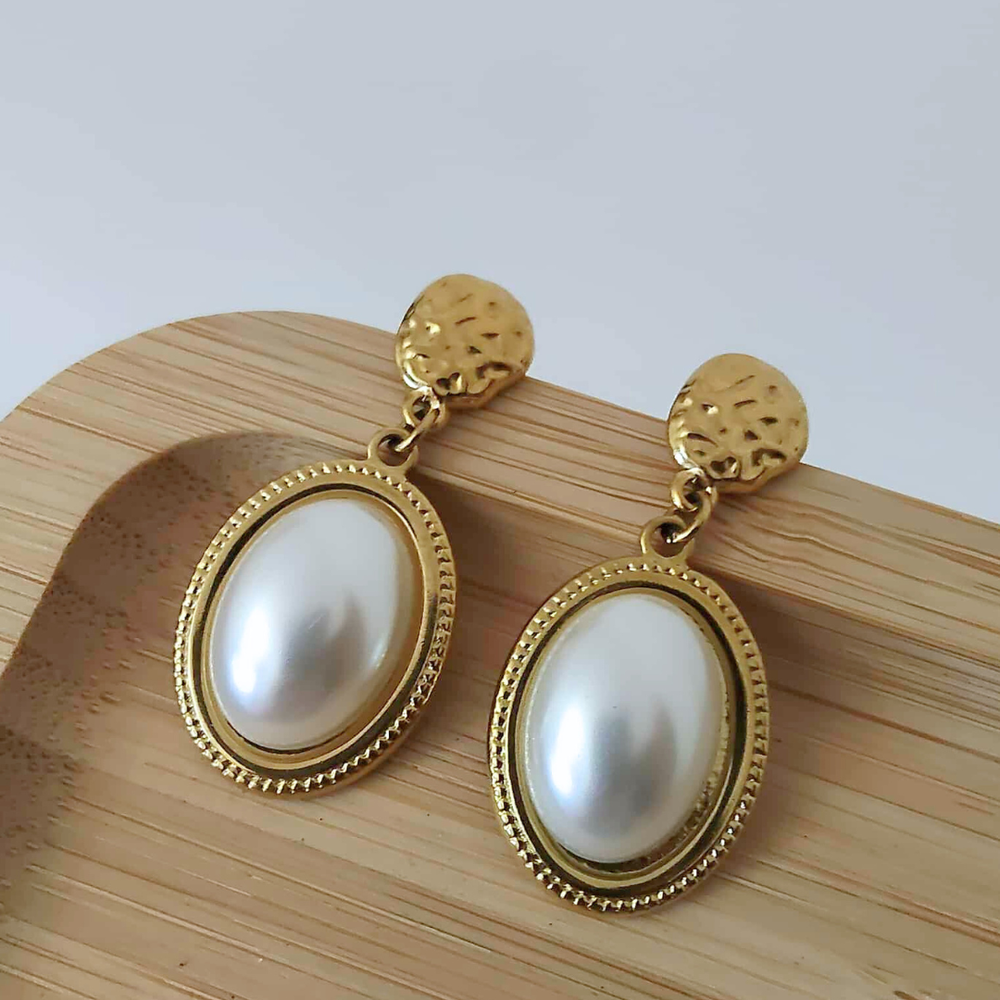 BRINCOS PEROLA APAIXONADA